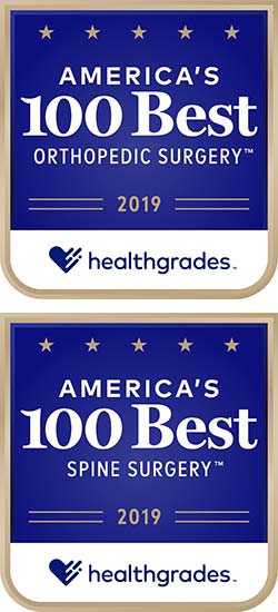 Healthgrades 100 Best accreditations