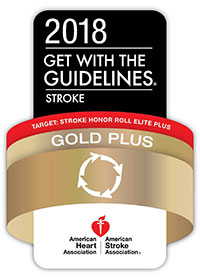 AHA Stroke Gold Plus award